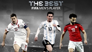 Nominados a mejor jugador The Best de FIFA.