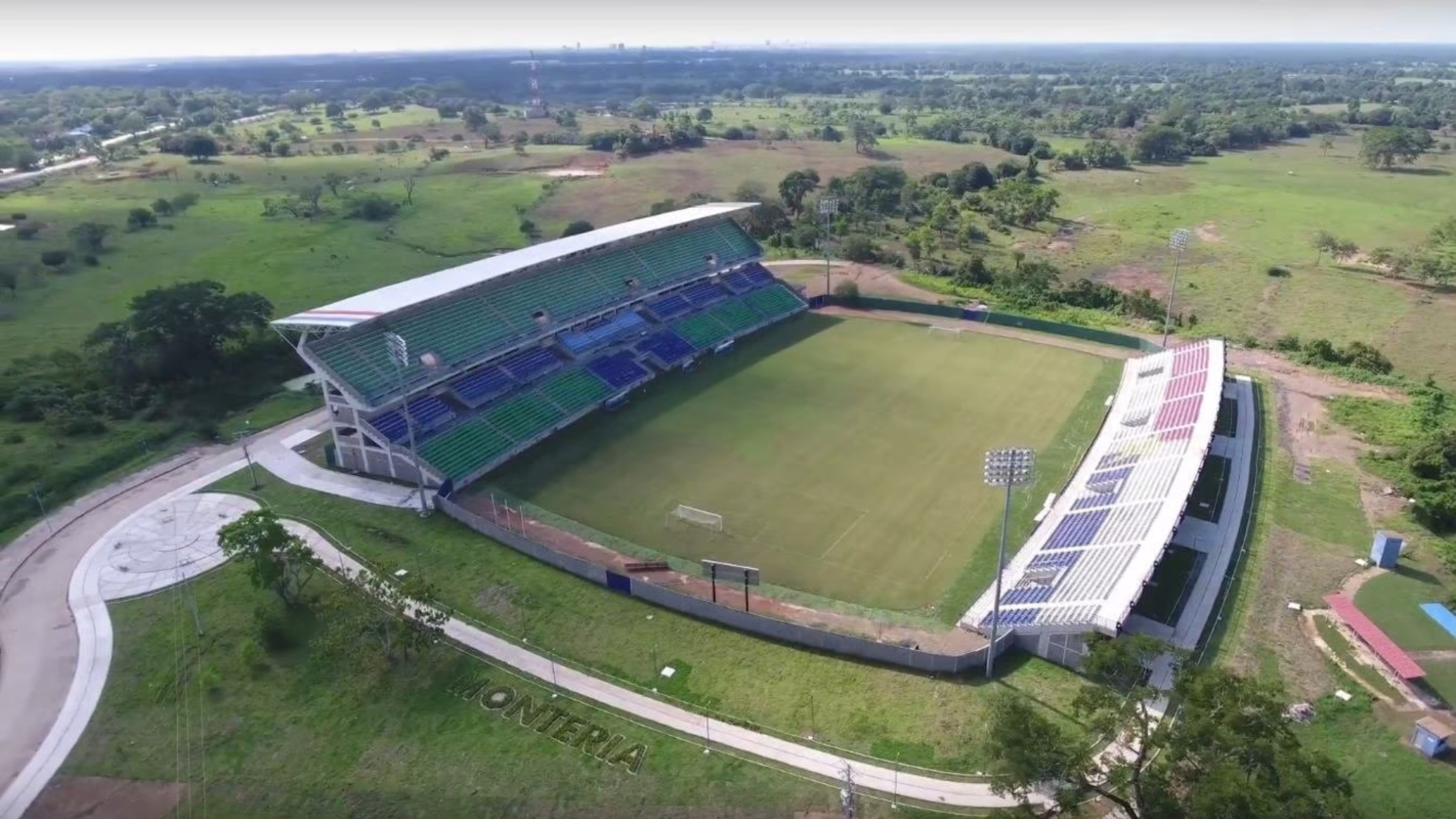 Estadio Jaraguay de Montería.