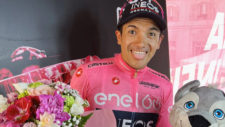 Richar Carapaz, líder del Giro de Italia 2022.