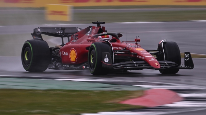 F1 2022: Sainz firma su primera pole y saldr primero en Silverstone