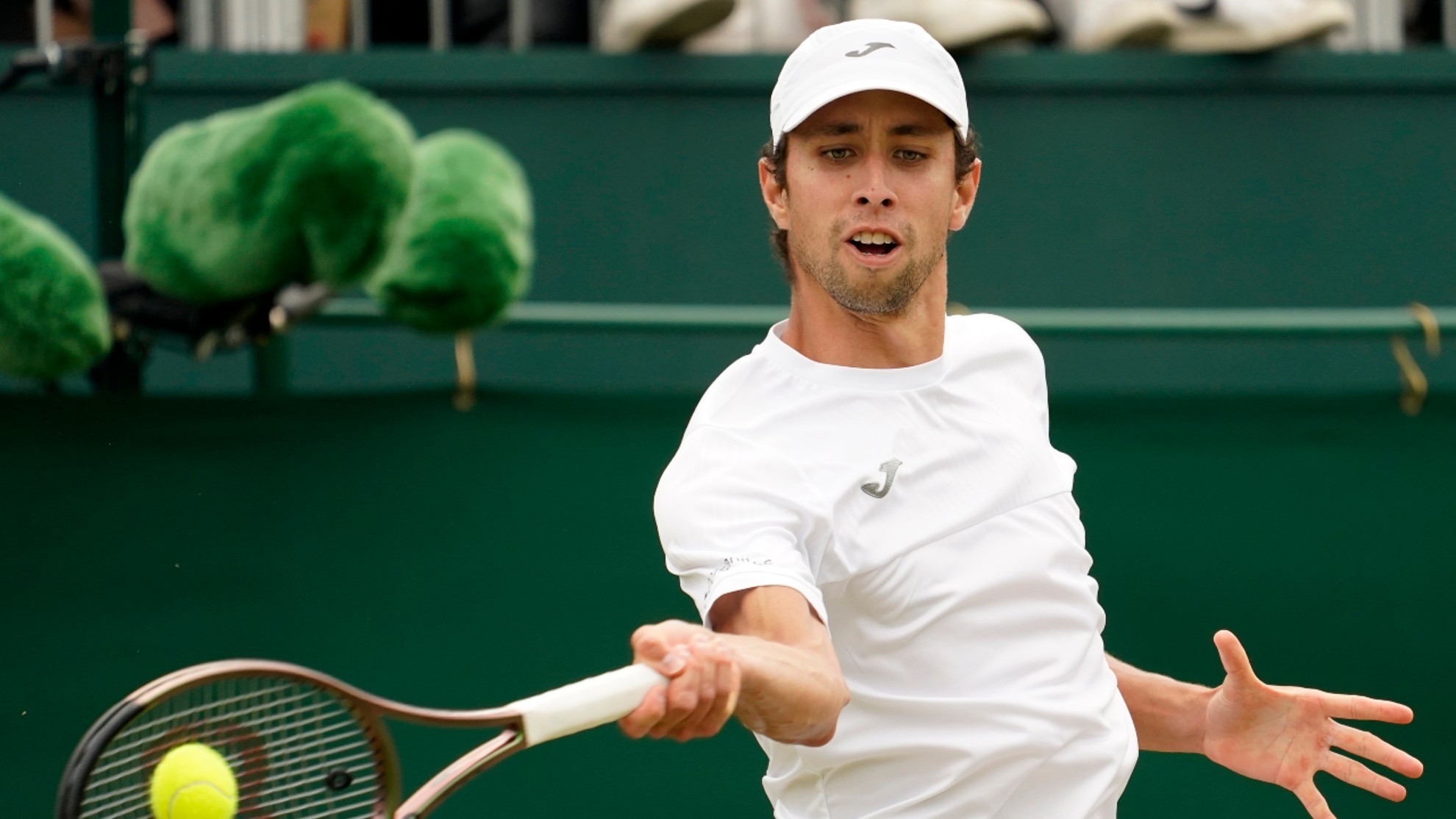 Daniel Galn cumple su sueño en Wimbledon