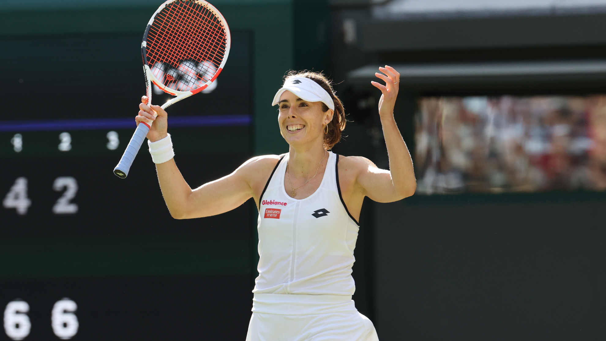 Wimbledon Hoy: Aliz Cornet baja de la nube a Iga Swiatek