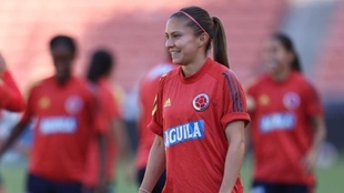 Tatiana Ariza, jugadora de la Selección Colombia Femenina.