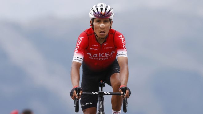 Nairo Quintana en el Tour de Francia.