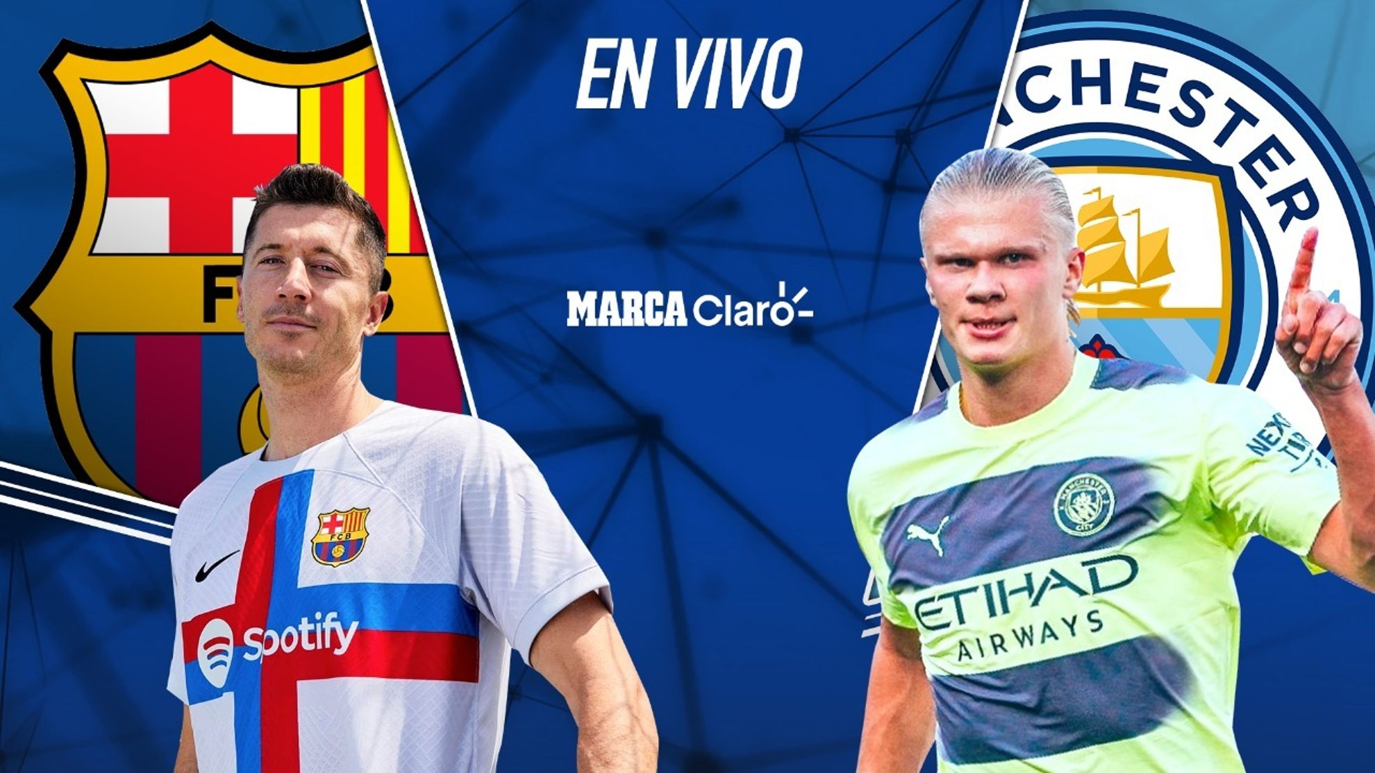 Today's Matches Barcelona vs Manchester City, summary and goals of the
