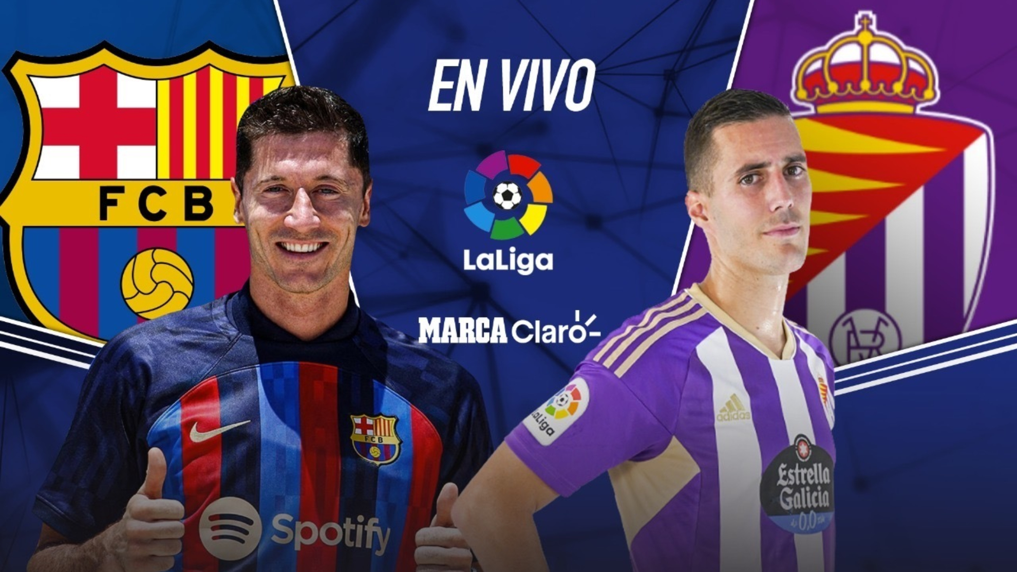 Matches today Barcelona 40 Valladolid, summary and goals of the match