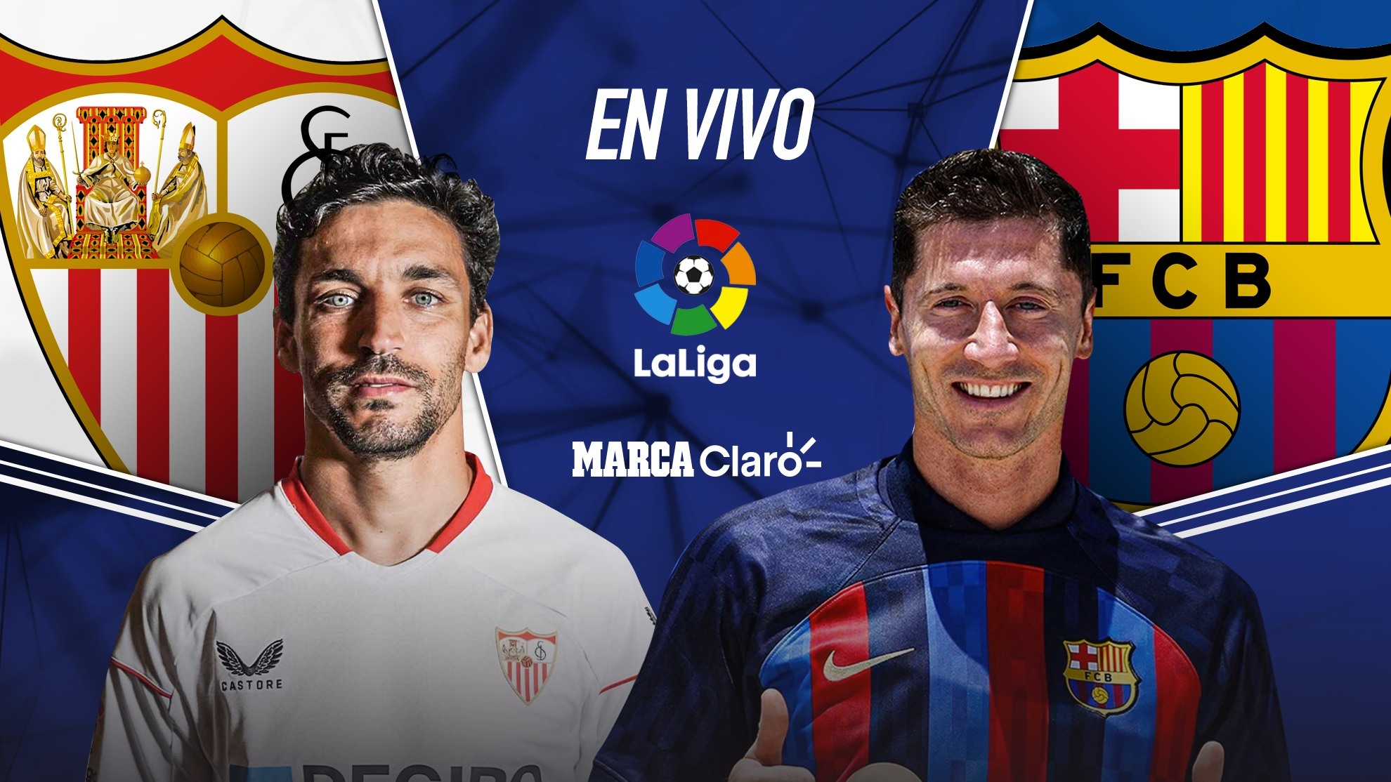 Sevilla vs Barcelona, en directo; liga española.