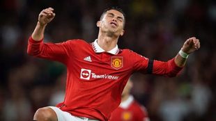 Cristiano Ronaldo pasa por su peor momento en el Manchester United.