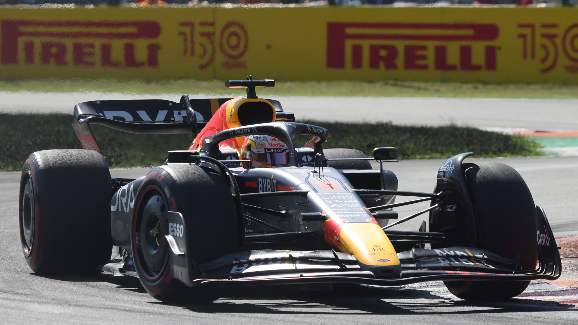 Max Verstappen se lleva la victoria en el Gran Premio de Italia.