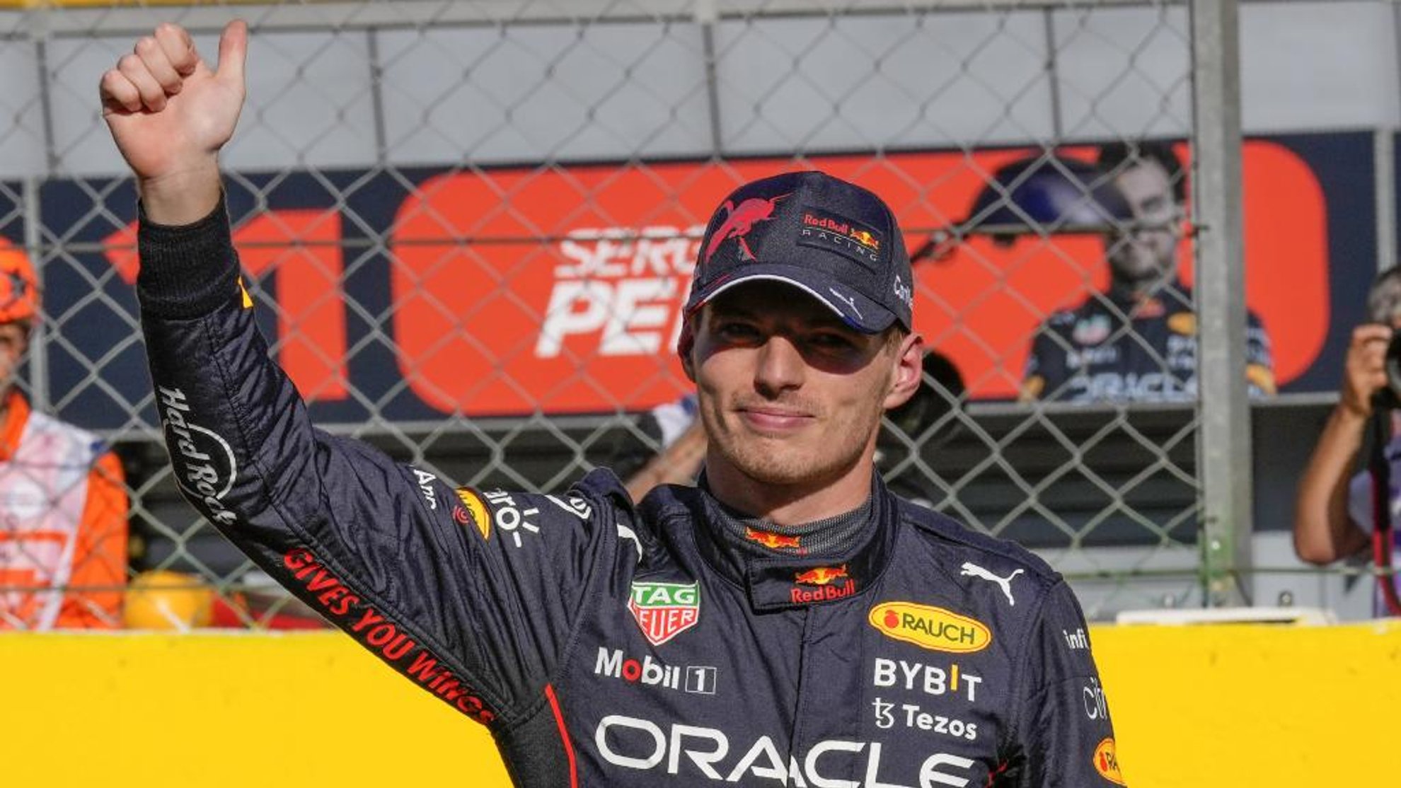 Max Verstappen en el Gran Premio de Italia.