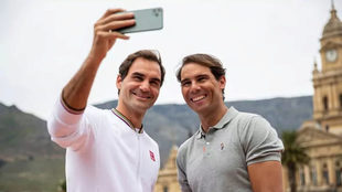 Nada y Federer se hacen un selfie