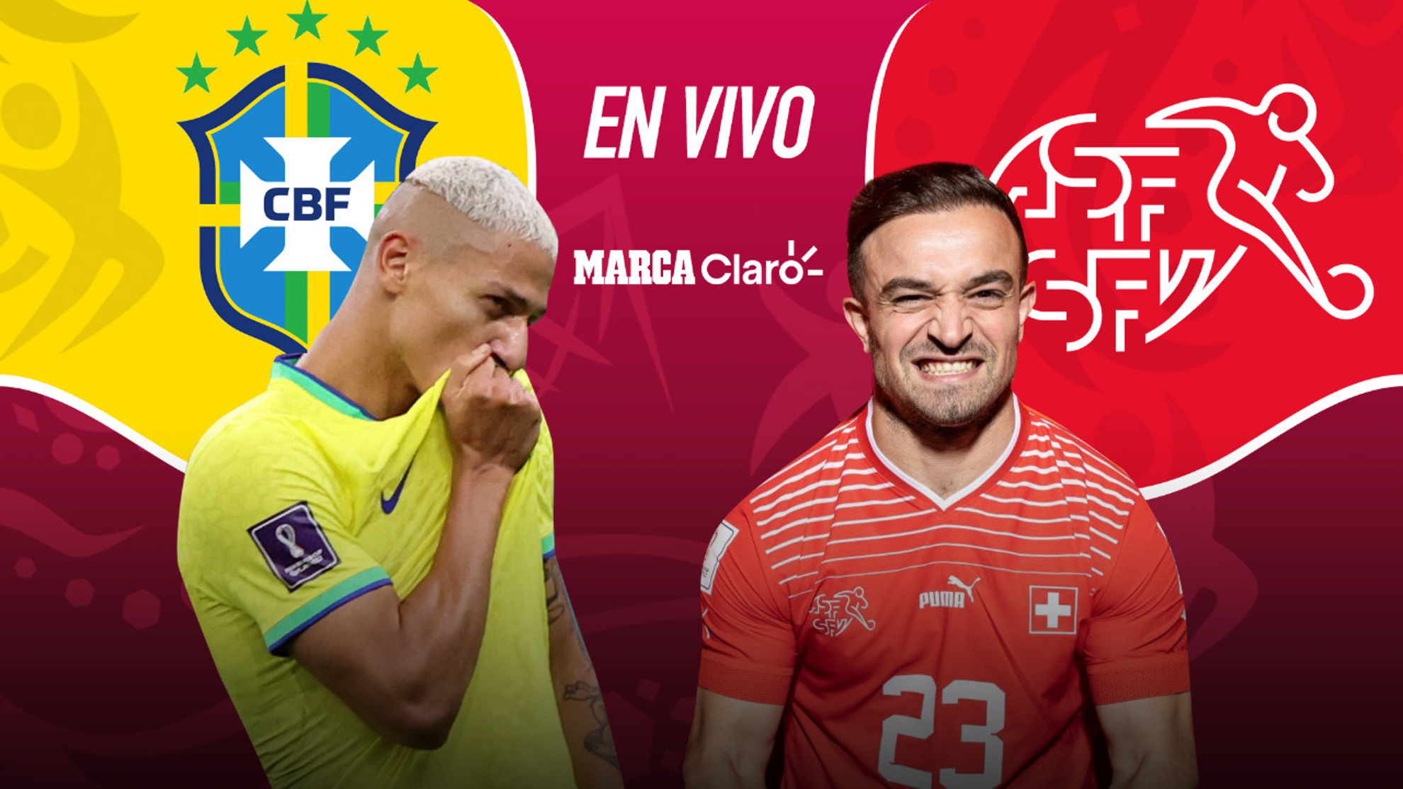 Partidos Hoy: Brasil vs Suiza, resumen y el gol partido por la fecha 2 del Grupo G de Qatar 2022 MARCA Claro Colombia