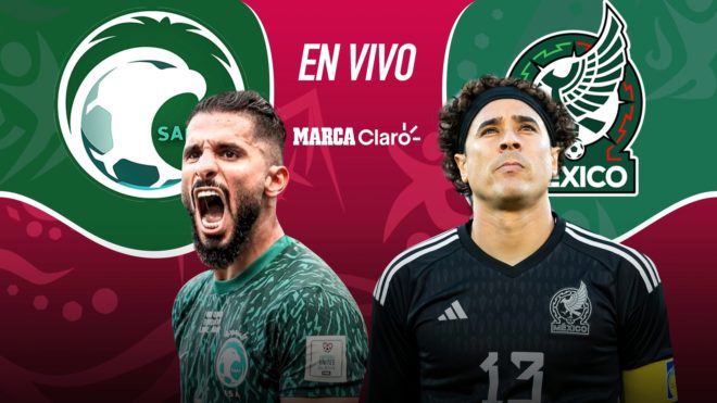 Arabia Saudita vs México: en vivo y en directo online