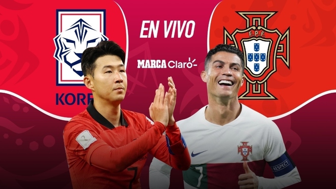 Corea del Sur vs Portugal: en vivo y en directo online.