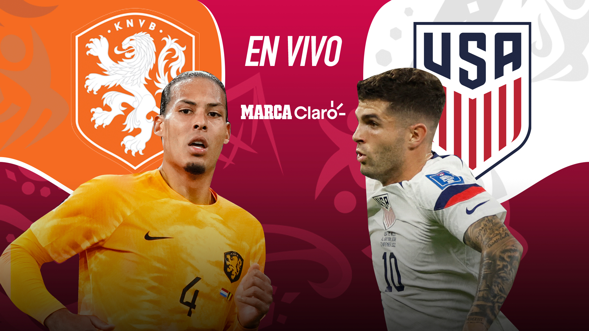 Partidos de Hoy: Países Bajos Estados Unidos, resumen y goles del partido por los octavos de final en Qatar 2022 | MARCA Claro Colombia