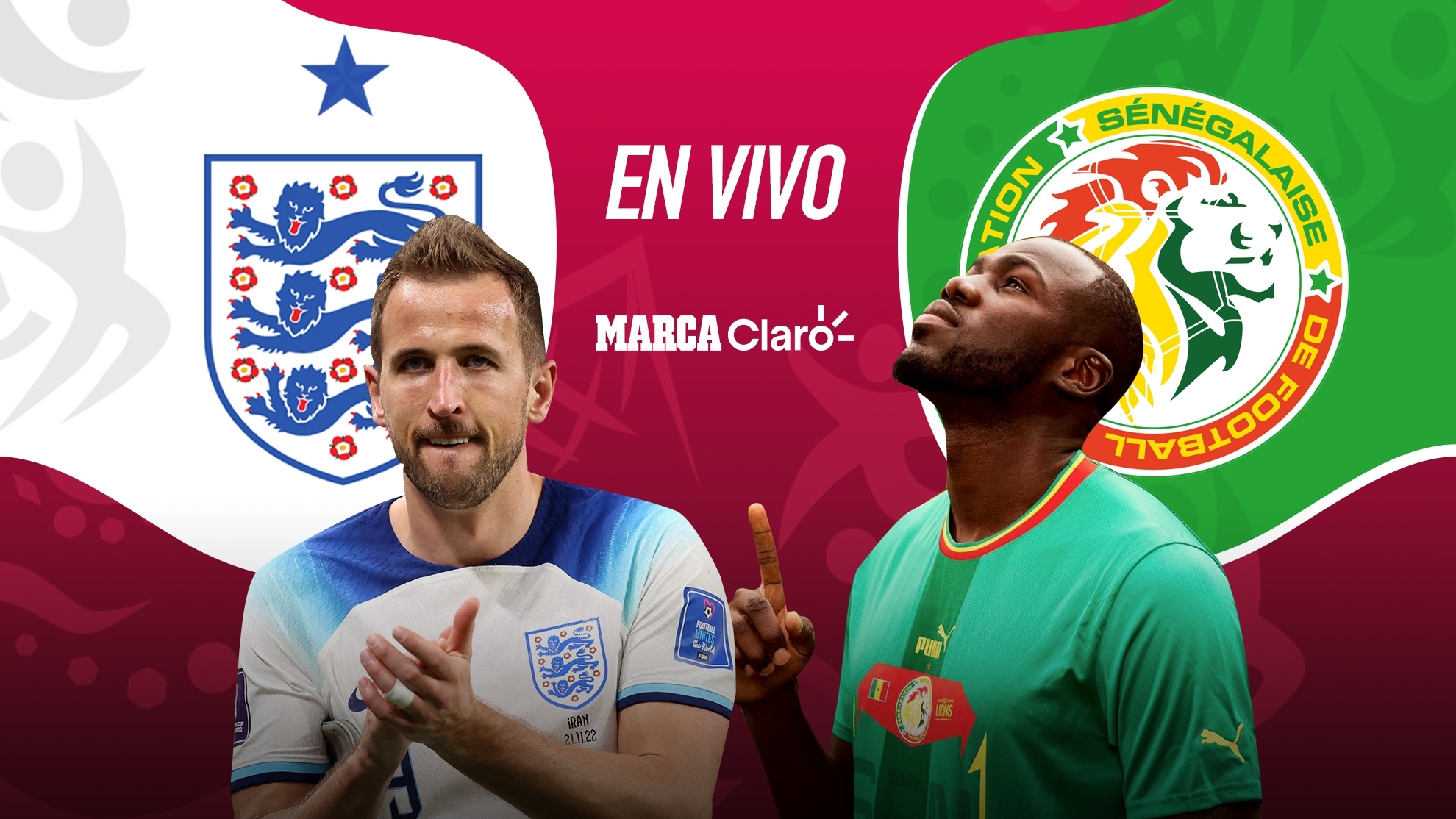 Bigote Exitoso Apuesta Partidos de hoy: Resumen, resultado y goles de Inglaterra vs Senegal:  partido por los octavos de final del Mundial de Qatar 2022 | MARCA Claro  Colombia