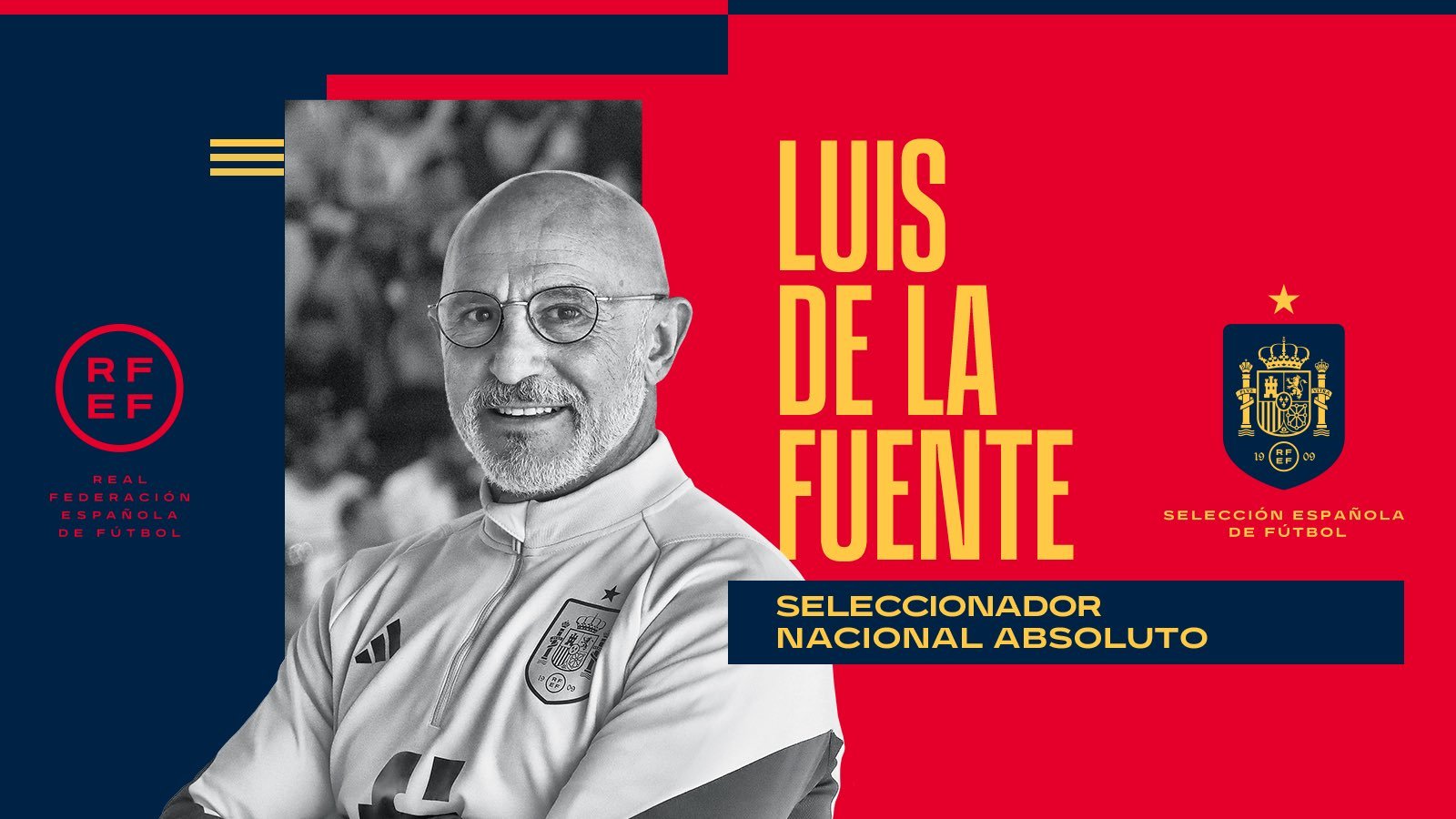Luis de la Fuente, nuevo técnico de España.