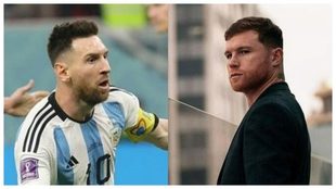 Leo Messi y Canelo