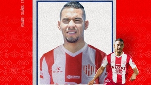 Yeison Gordillo es presentado como nuevo jugador de Unión de Santa...